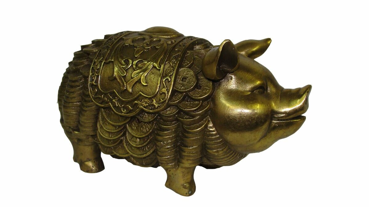 amulet za sreću i prosperitet - svinja